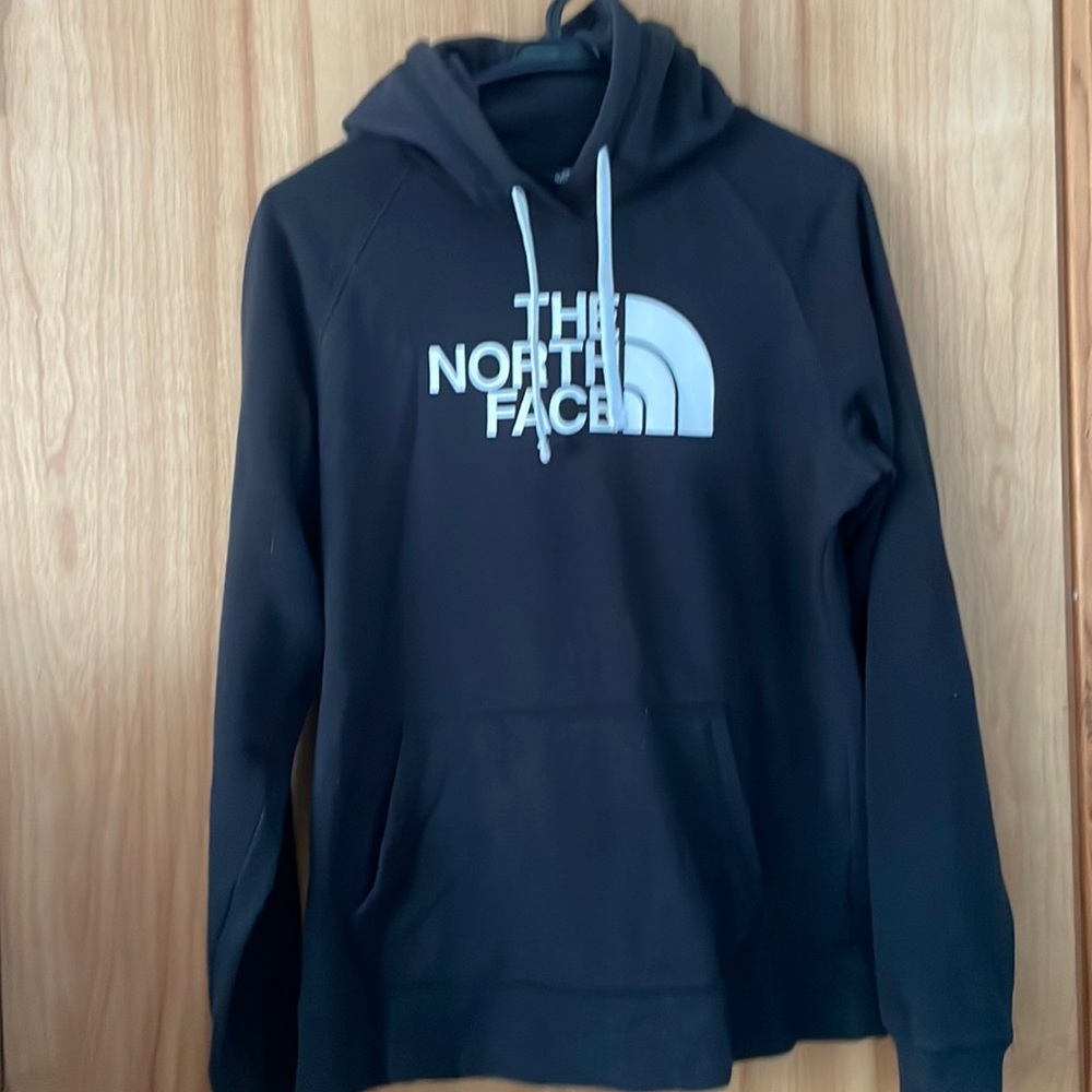The North Face black hoodie